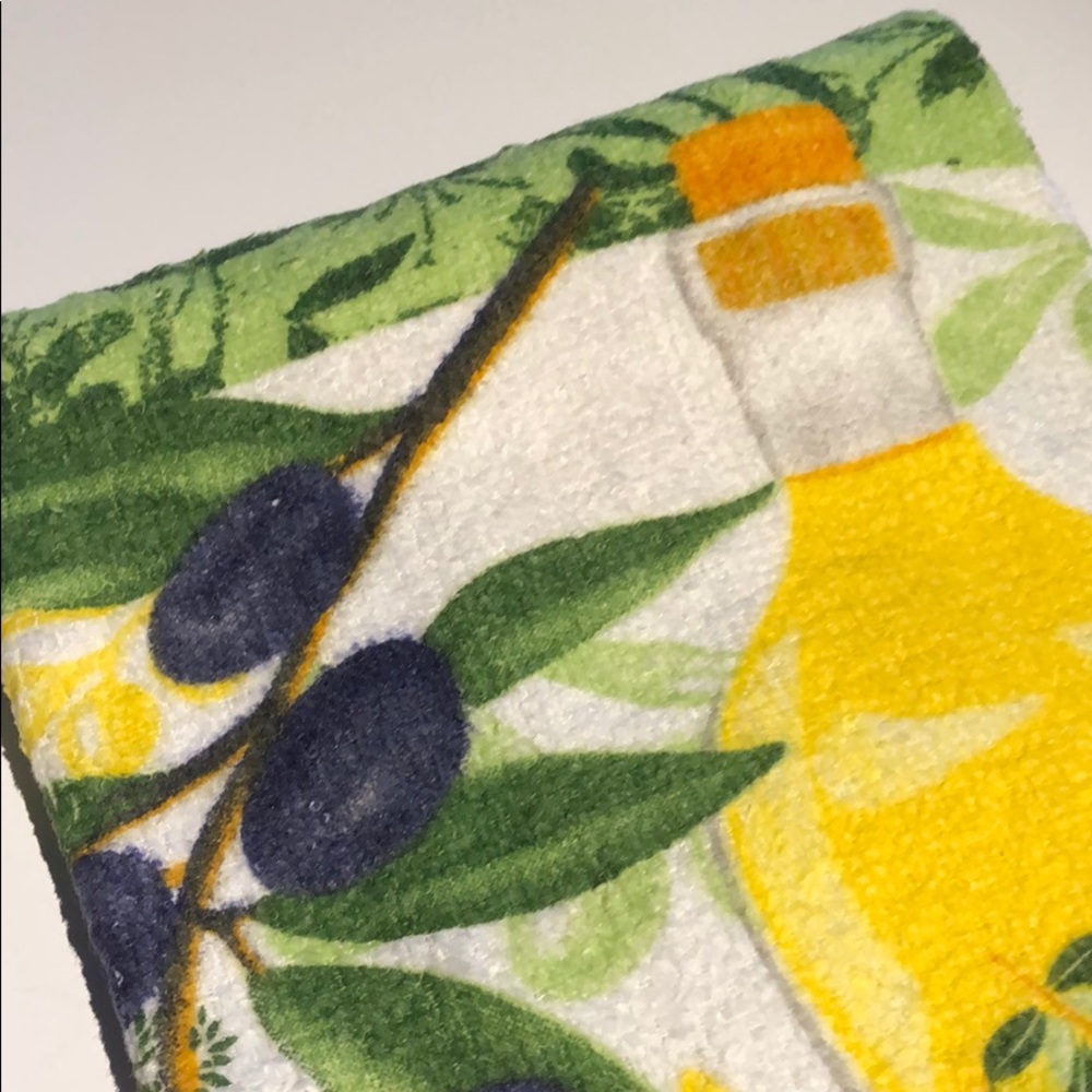 Kitchen towel hanger & cotton kitchen towel - Picture 7 of 8